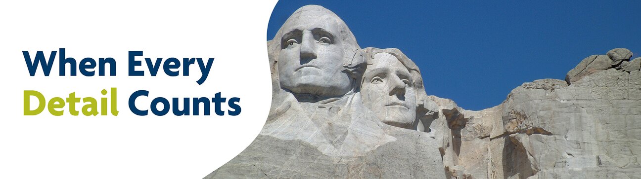 Mount Rushmore Banner